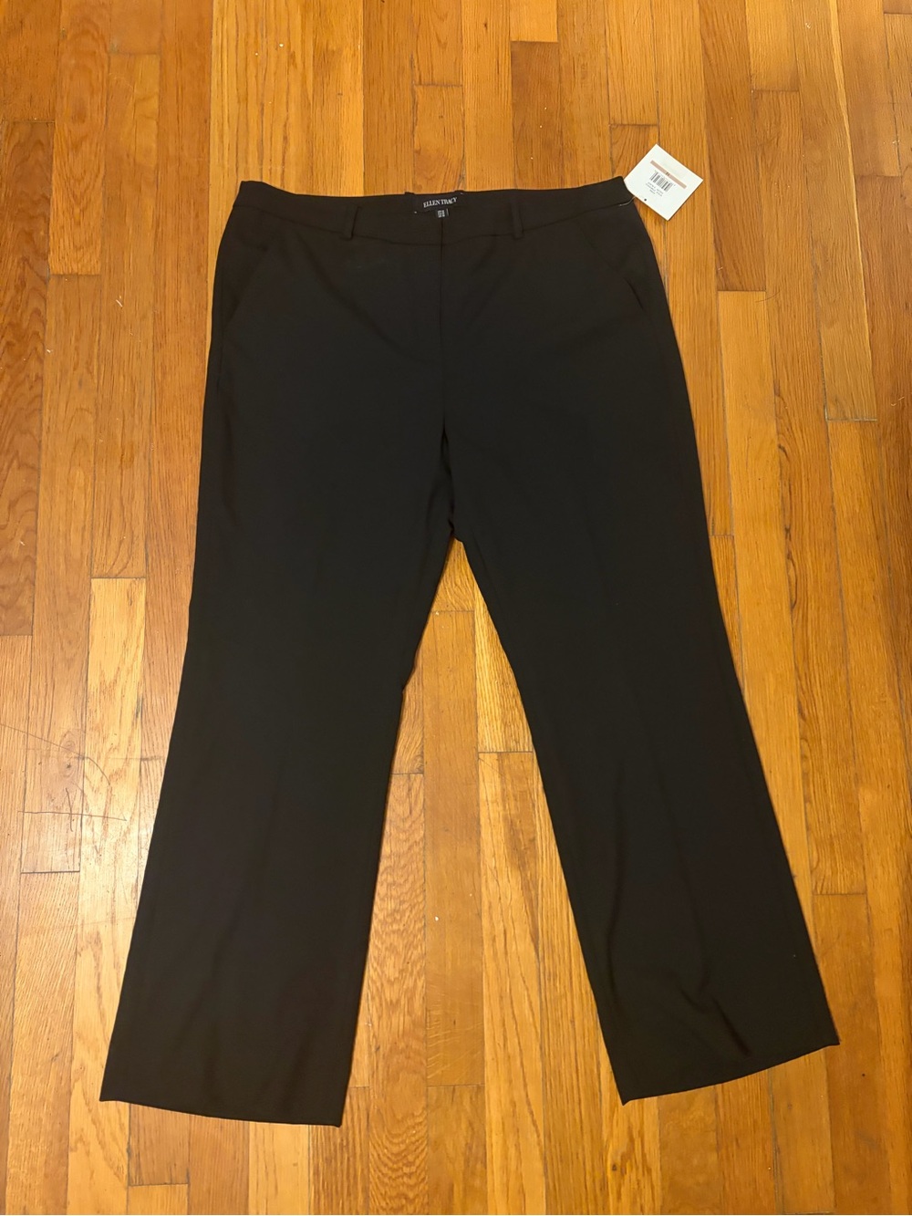 Ellen Tracy Black Dress Pants Size 12 NWT